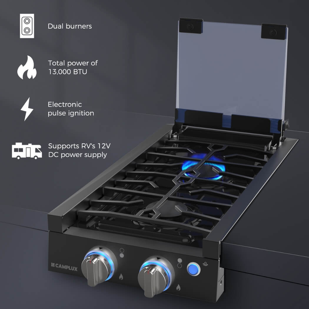 Camplux 2 Burners 12