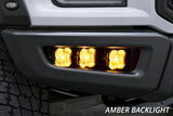 Diode Dynamics 17-20 Ford Raptor SS3 LED Fog Light Kit - White Max