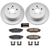 Power Stop 05-09 Subaru Legacy Rear Z17 Evolution Geomet Coated Brake Kit