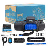 Borne Off-Road 12K Winch - Blue Synthetic Rope