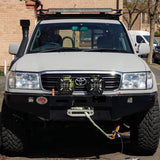 Toyota Land Cruiser 100 ATL winch bumper
