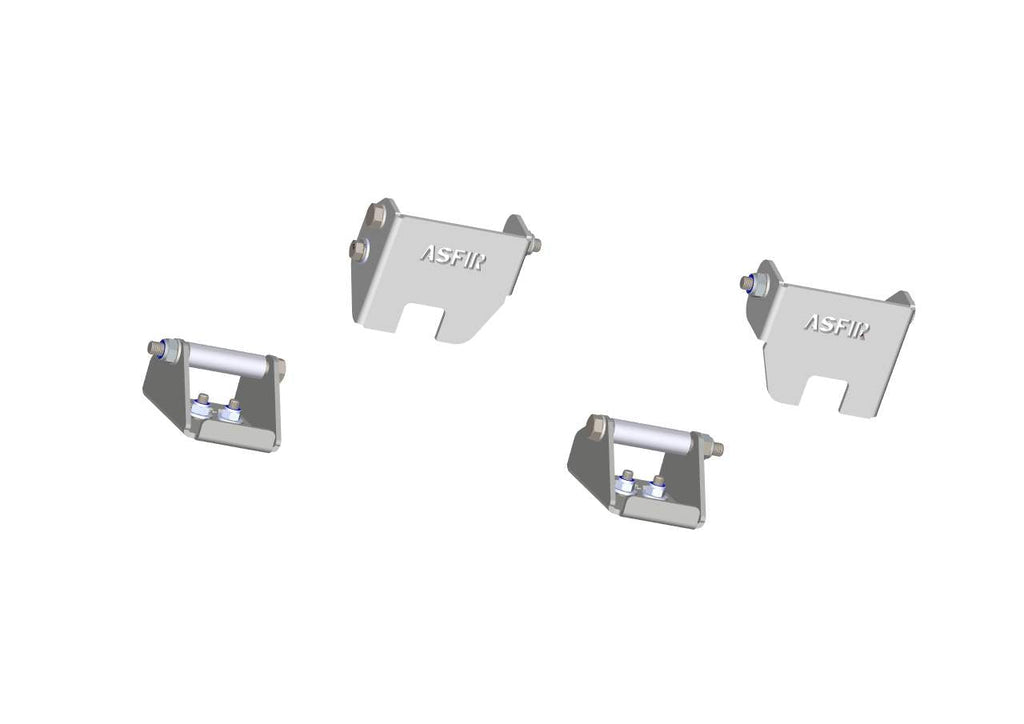 Toyota Land Cruiser Prado 250 Radius Arms Steel Skid Plates (4 Pcs)