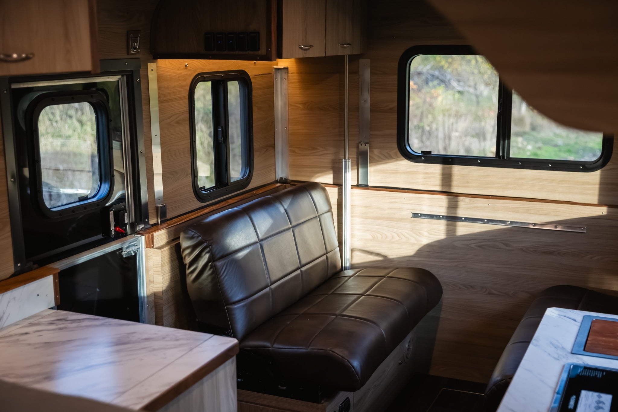 Alaskan Flatbed Truck Camper