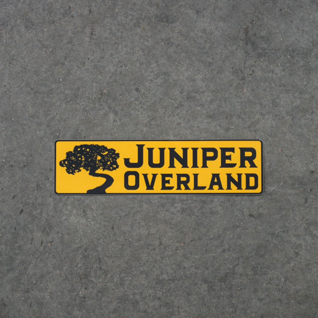 Juniper Overland Rectangle Sticker