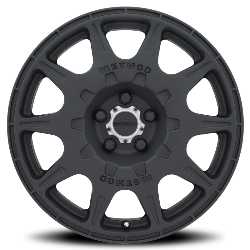 Method MR502 RALLY 18x8 +38mm Offset 5x4.5 67.1mm CB Matte Black Wheel