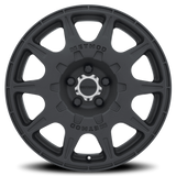 Method MR502 RALLY 18x8 +38mm Offset 5x4.5 67.1mm CB Matte Black Wheel