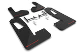 Rally Armor 22-24 Rivian R1S Black UR Mud Flap w/Red Logo