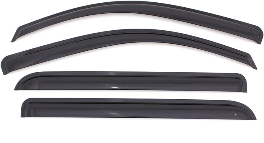 AVS Outside Mount Ventvisor Window Deflectors - 2022+ Toyota Tundra Double Cab (Front & Rear)