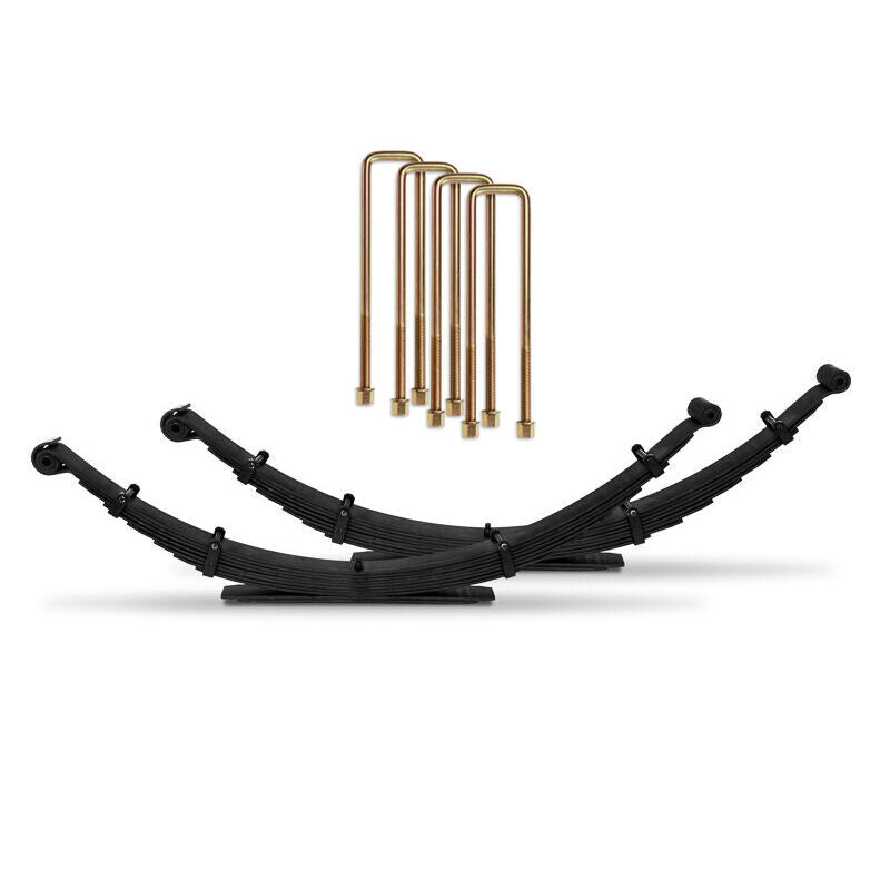 Cognito 99-18 Ford Sierra 1500 2WD/4WD Deaver 4-Inch Leaf Spring Pack And U-Bolt Kit