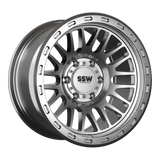Griffon / Machined Silver / 17x9.0 -25