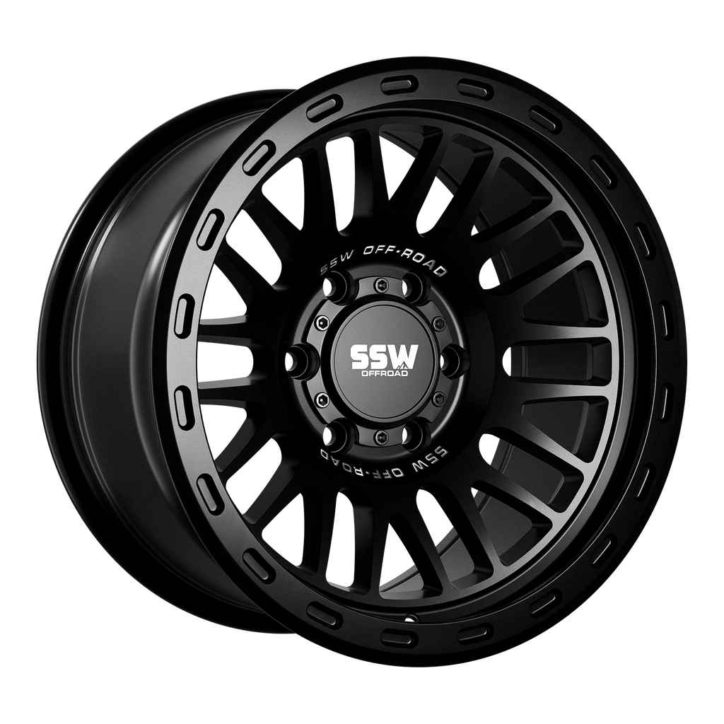 Griffon / Matte Black / 17x9.0 -25