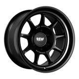 Nova / Matte Black /  17x9.0 -25