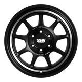 Nova / Matte Black /  17x9.0 -25