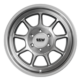 Nova/ Machined Silver / 17x9.0 -25