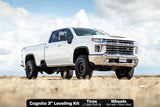 Cognito 20-24 Chevy/GMC Silv/Sierra 2500/3500 HD 2WD/4WD 3in Elite Leveling Kit w/ Elka 2.5 RR