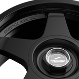 fifteen52 Chicane 17x7.5 / 5x100 BP / 40mm ET / 73.1mm CB / 5.82in BS / Asphalt Black Wheel