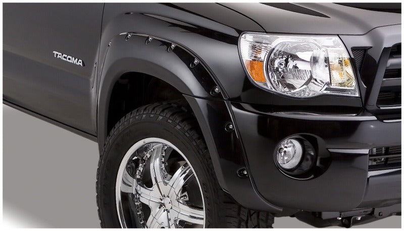 Bushwacker 05-11 Toyota Tacoma Pocket Style Fender Flares - 4pc
