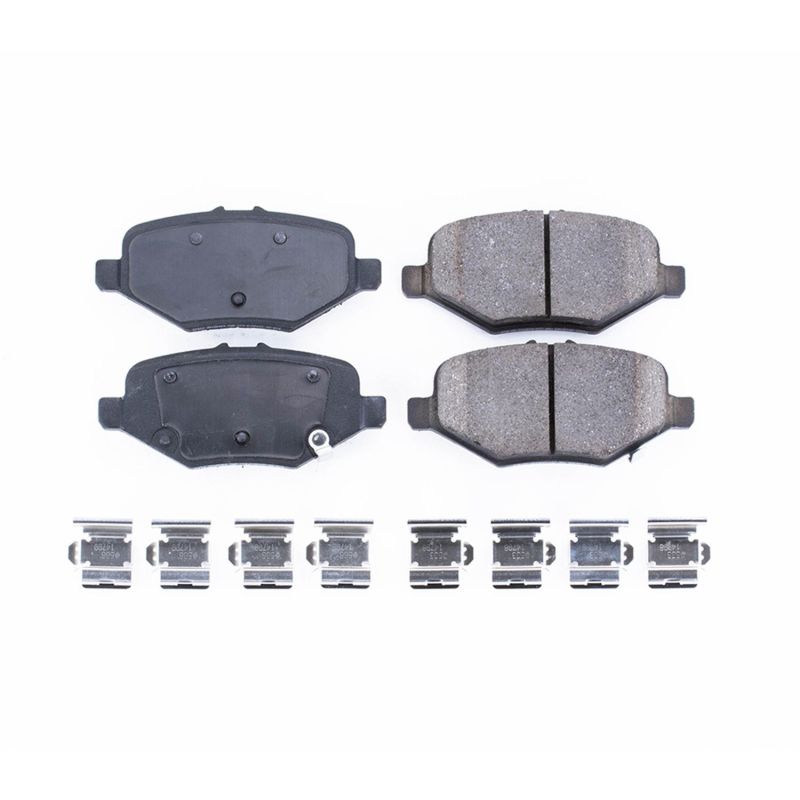 Power Stop 13-16 Ford Explorer Rear Z17 Evolution Ceramic Brake Pads w/Hardware