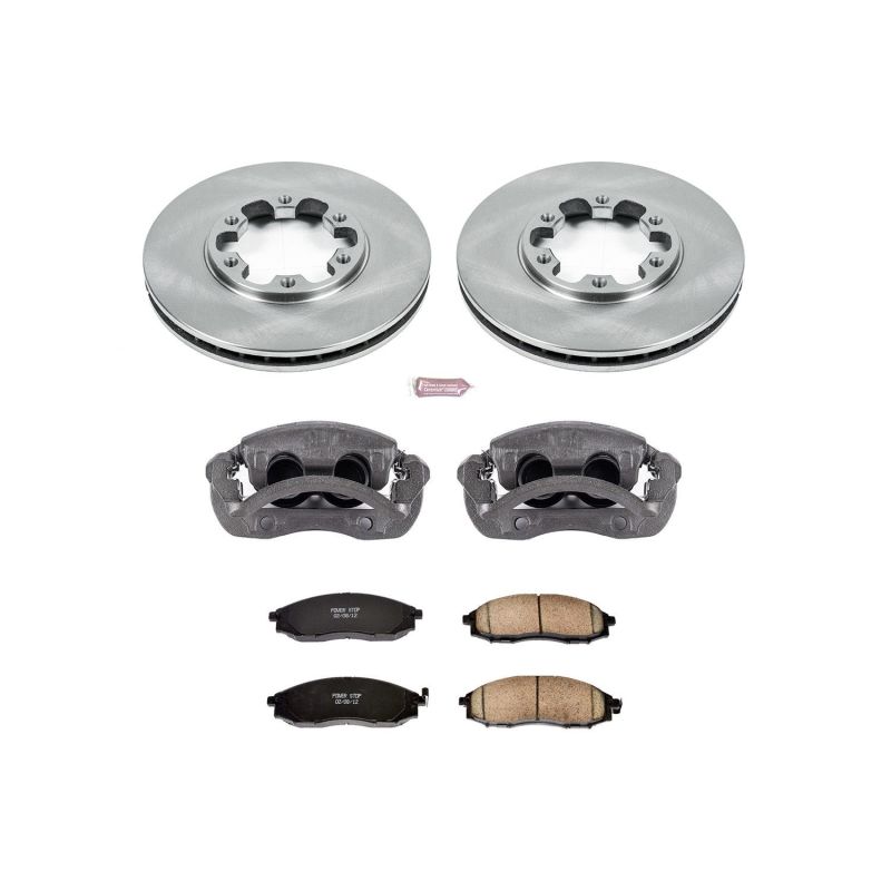 Power Stop 03-04 Nissan Frontier Front Autospecialty Brake Kit w/Calipers