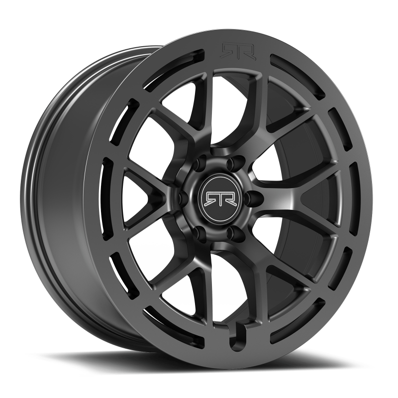 Method RTR Tech 6 Ford Bronco / Ranger 17x9 0mm Offset 6x139.7 93.1mm CB - Satin Charcoal Wheel