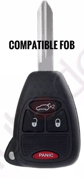 Injection Fob IF007 (Wrangler JK) - CHIEF BLUE