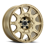 Method MR502 RALLY 17x8 +38mm Offset 5x4.5 67.1mm CB Gold Wheel