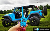 Injection Fob IF007 (Wrangler JK) - CHIEF BLUE