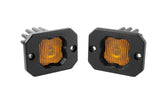 Diode Dynamics Stage Series C1 LED Pod - Yellow SAE Fog Flush ABL (Pair)