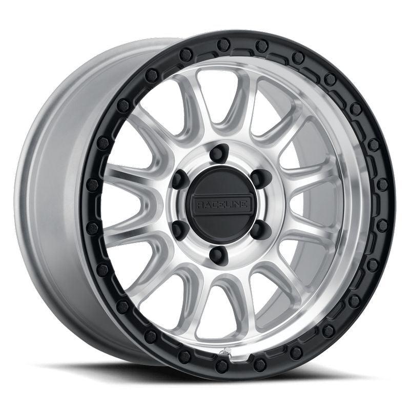 Raceline 960MB Alpha 20x9in / 6X135 BP / 18mm Offset / 87.1mm Bore - Machined Cc