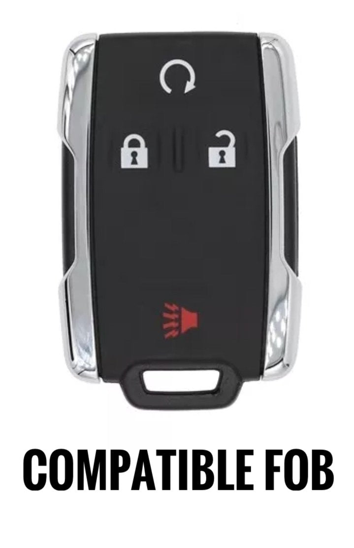 Injection Fob IF010 (V1 2014-2018 Chevy/GMC) - RED