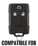 Injection Fob IF010 (V1 2014-2018 Chevy/GMC) - BLACK