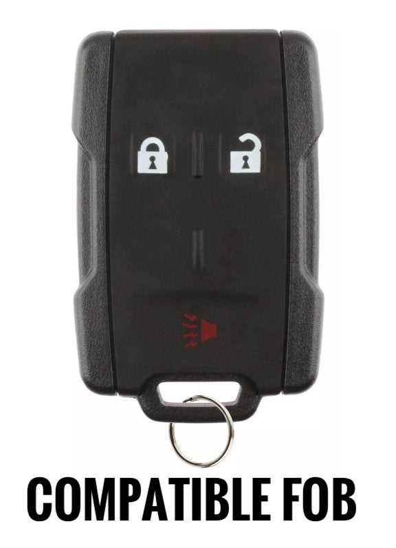 Injection Fob IF010 (V1 2014-2018 Chevy/GMC) - ARMY GREEN