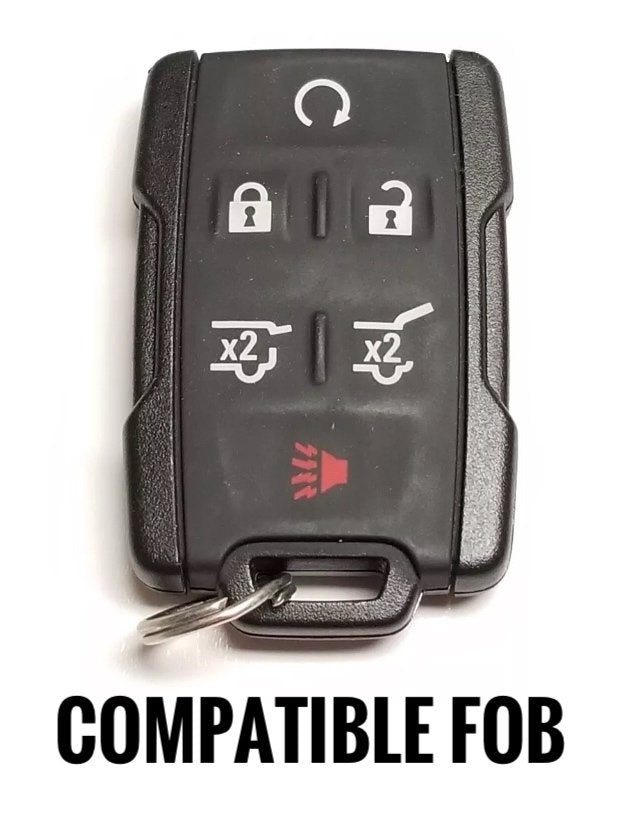 Injection Fob IF010 (V1 2014-2018 Chevy/GMC) - ORANGE
