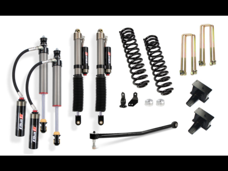 Cognito 23-24 Ford F-250/350 SD 4WD 3in Elite Lift Kit w/ Elka 2.5 Remote Reservoir Shocks