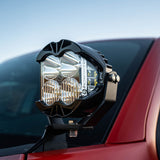 Baja Designs 21-25 Ford Raptor (Base/37/R) LP4 A-Pillar Kit