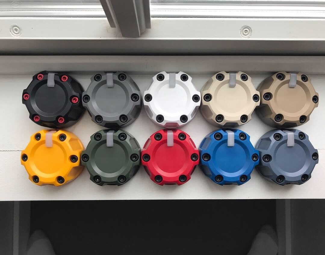 Climate Knobs (FJ Cruiser) - BLACK