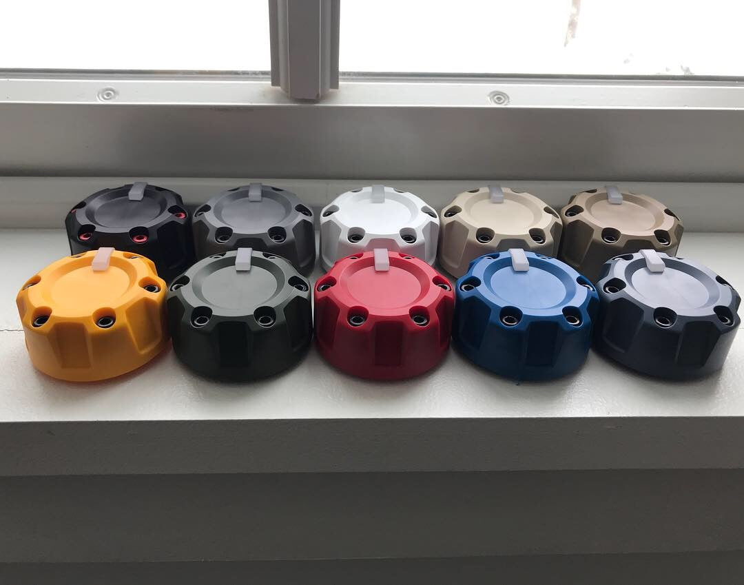 Climate Knobs (FJ Cruiser) - RED