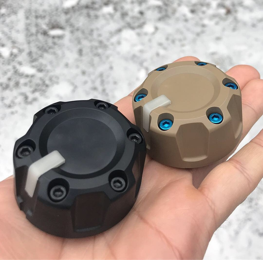 Climate Knobs (FJ Cruiser) - HERITAGE BLUE