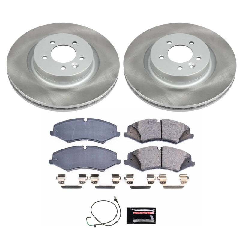 Power Stop 2010 Land Rover LR4 Front Semi-Coated Rotor Kit