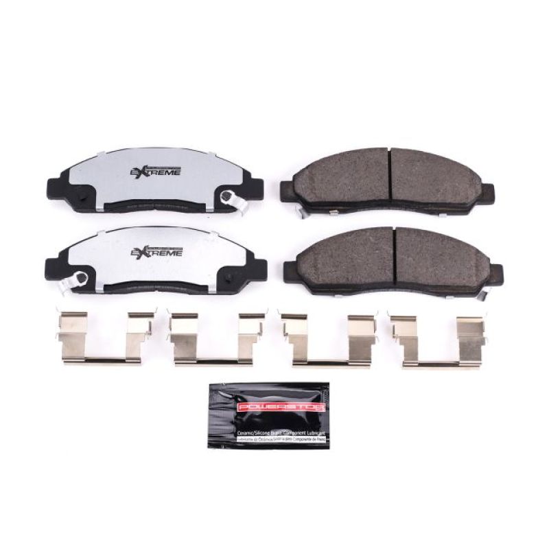 Power Stop 04-08 Chevrolet Colorado Front Z36 Truck & Tow Brake Pads w/Hardware