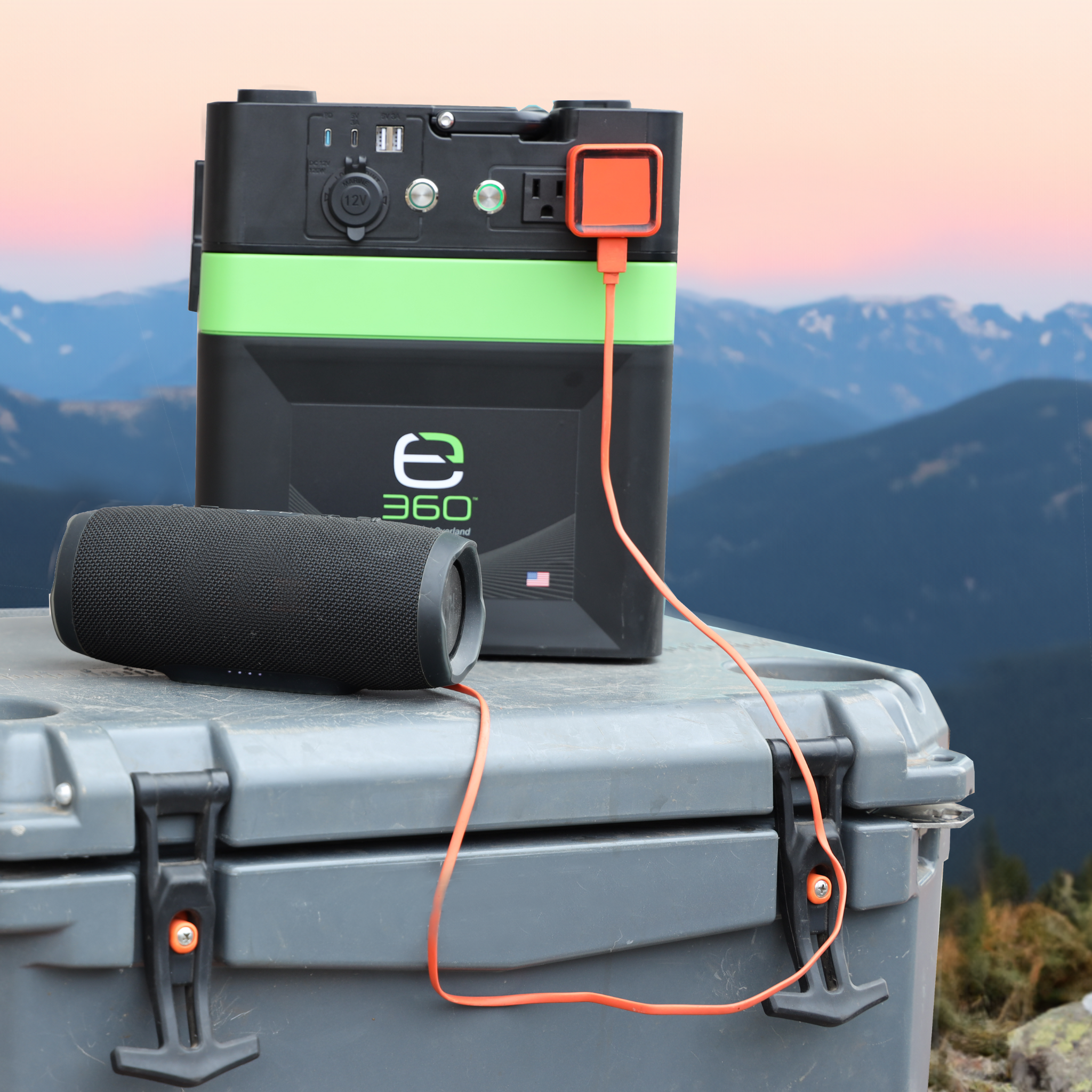 Aura PowerCap 600W LiFePO4 Lithium Battery Inverter | Portable Power Station Cap | Expion360