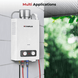 1.58 GPM Outdoor Propane Hot Water Heater with Rain Cap