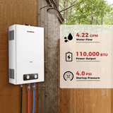 Camplux BD422 On Demand Water Heater Propane