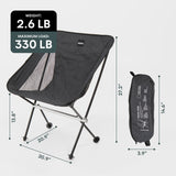BOXIO CHAIR Set of 4 I set of camping chairs with box