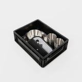 BOXIO COOK UP I Eurobox with crockery and cutlery 28 pieces