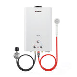 Camplux 16L Outdoor 4.22 GPM Propane Gas Tankless Water Heater