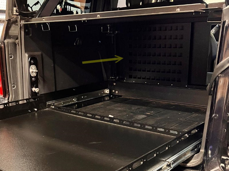 Bronco Forward Wall MOLLE Panel