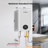 Camplux Climatech 3 Indoor Gas Tankless Water Heater 68,000 BTU