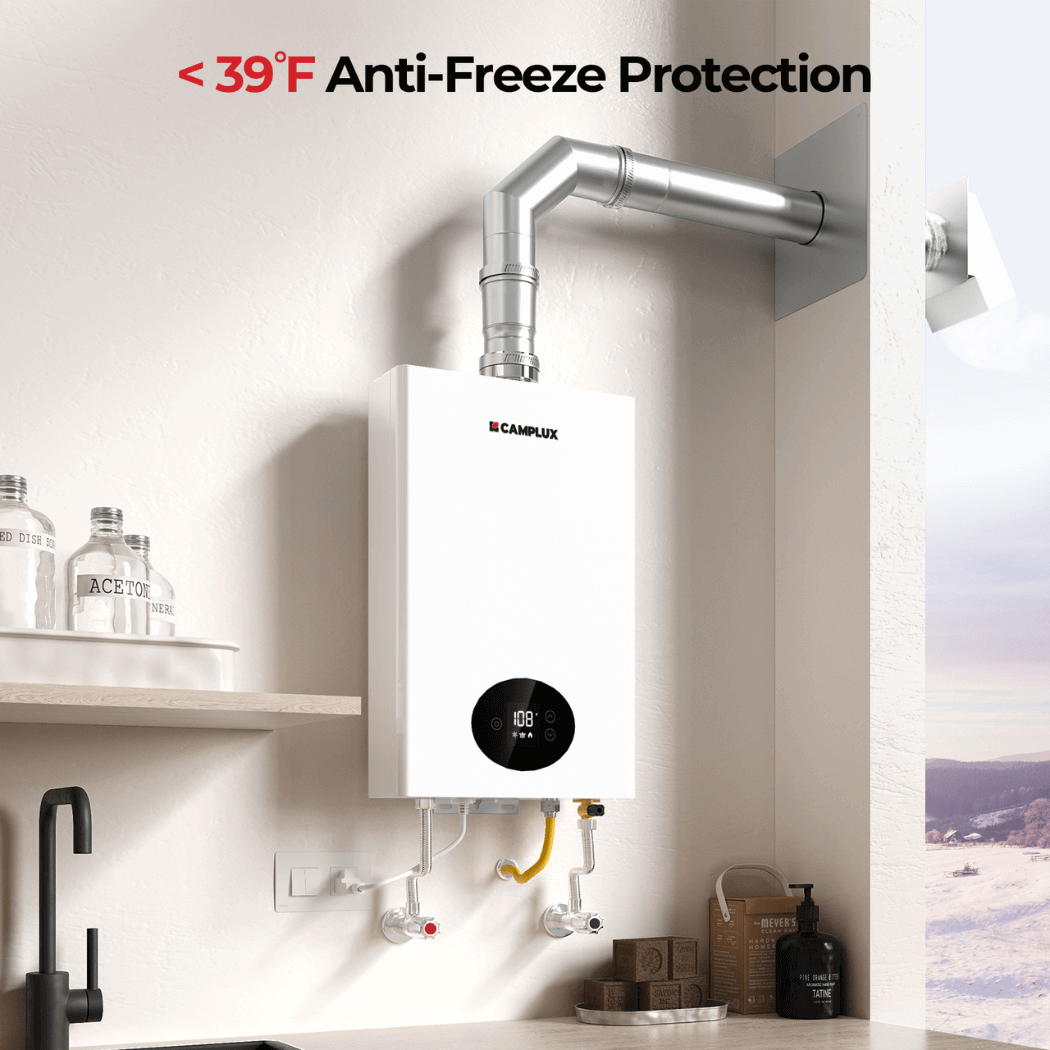 Camplux Climatech 3 Indoor Gas Tankless Water Heater 68,000 BTU