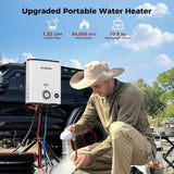 Camplux First F5 LPG Camping Water Heater